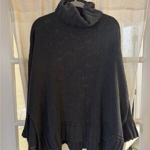 Aerie charcoal turtleneck sweater